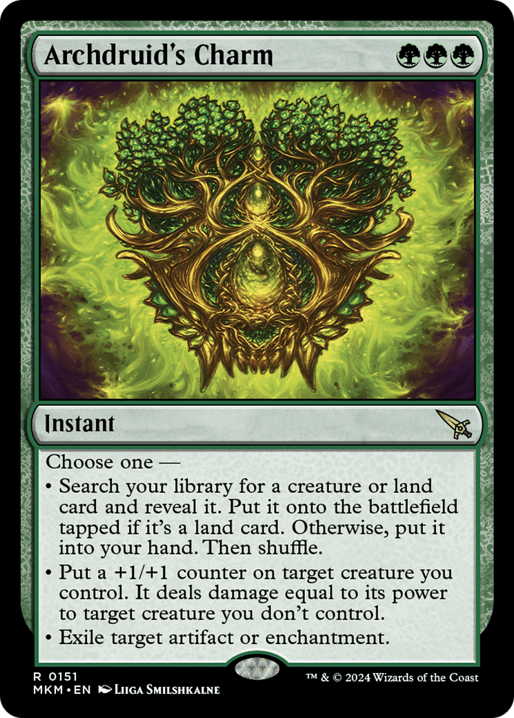 Image of Archdruid's Charm [Murders at Karlov Manor]