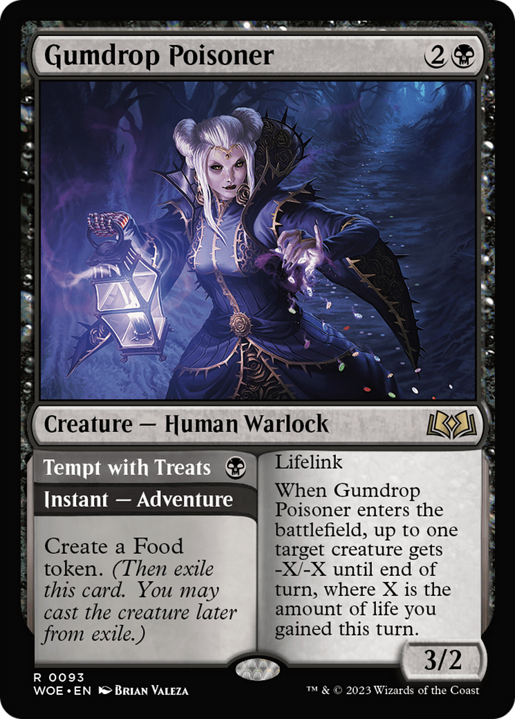 Image of Gumdrop Poisoner // Tempt with Treats [Wilds of Eldraine]