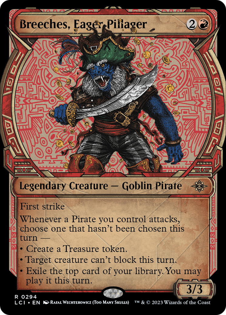 Image of Breeches, Eager Pillager (Showcase) [The Lost Caverns of Ixalan]