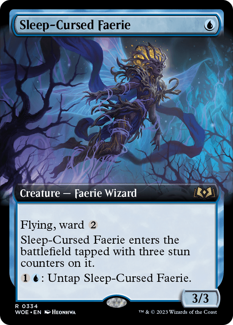 Image of Sleep-Cursed Faerie (Extended Art) [Wilds of Eldraine]