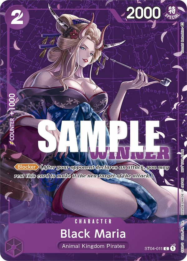 Image of Black Maria (Tournament Pack Vol. 2) [Winner] [One Piece Promotion Cards]