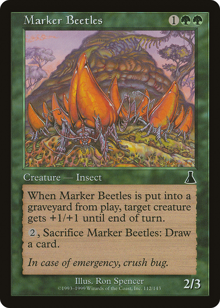 Image of Marker Beetles [Urza's Destiny]