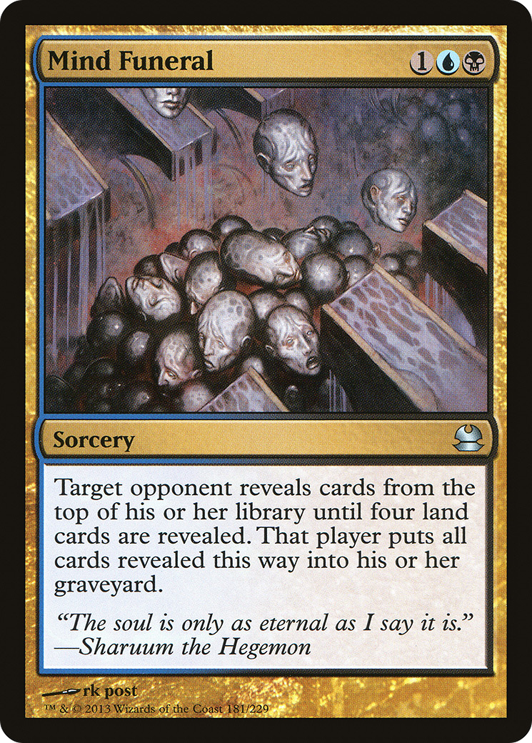 Image of Mind Funeral [Modern Masters]