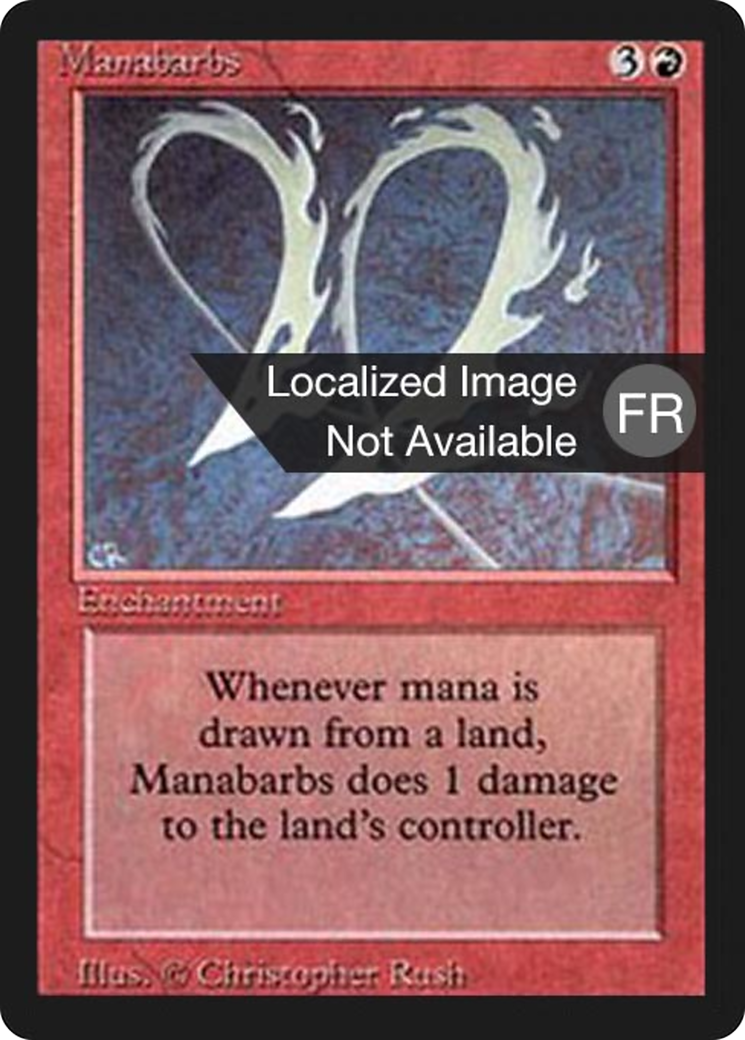 Image of Manabarbs [Foreign Black Border]