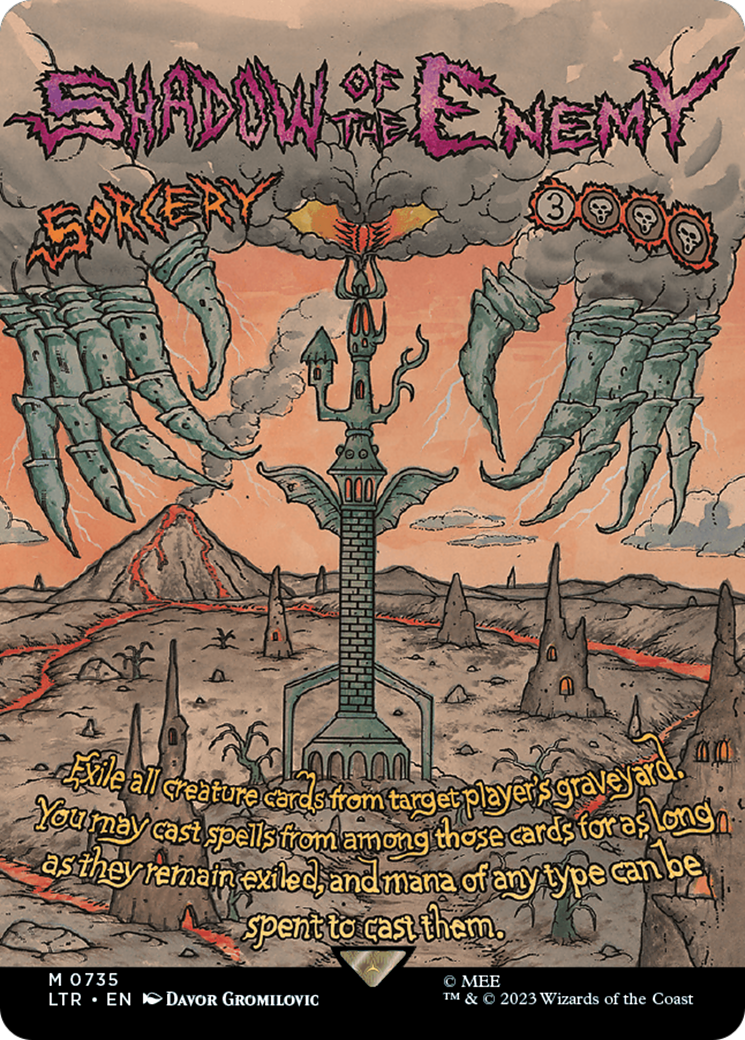 Image of Shadow of the Enemy (Borderless Poster) [The Lord of the Rings: Tales of Middle-Earth]