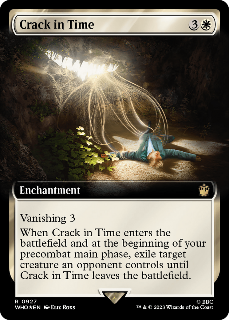 Image of Crack in Time (Extended Art) (Surge Foil) [Doctor Who]