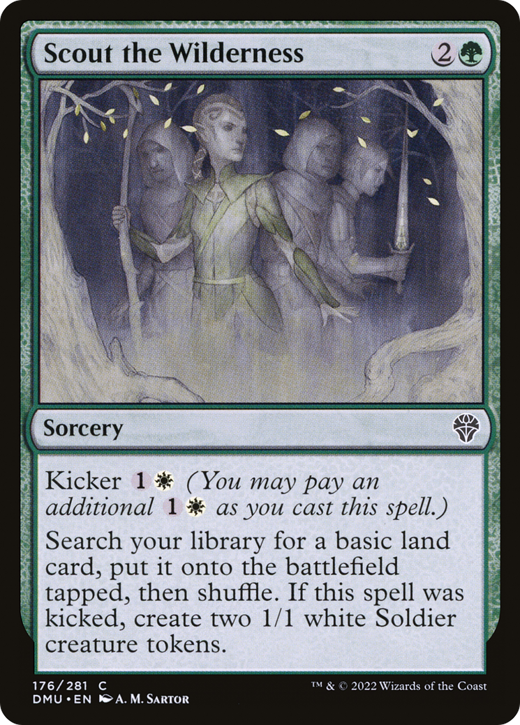 Image of Scout the Wilderness [Dominaria United]