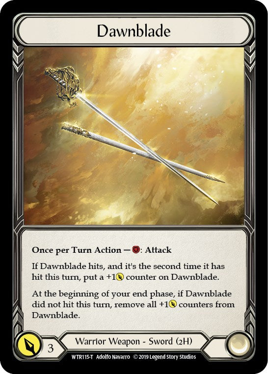Image of Dawnblade // Seismic Surge [WTR115 // WTR075] (Welcome to Rathe Unlimited)