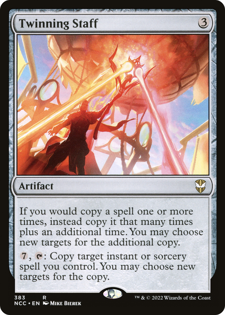 Image of Twinning Staff [Streets of New Capenna Commander]