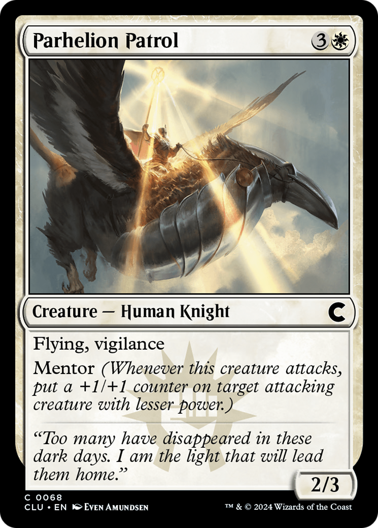 Image of Parhelion Patrol [Ravnica: Clue Edition]