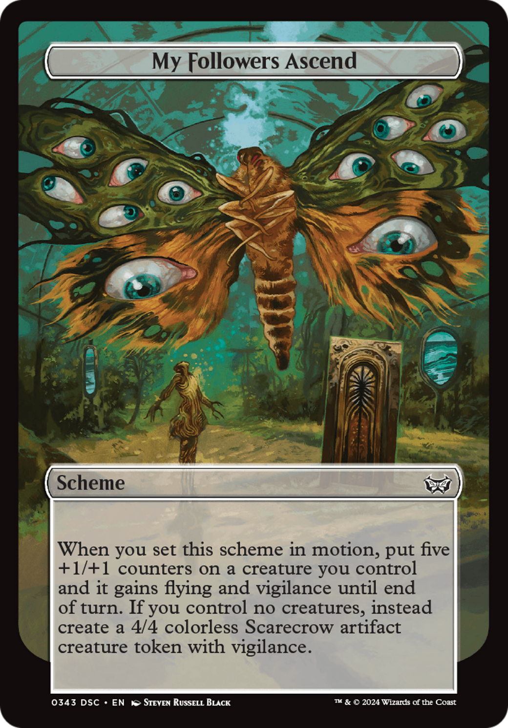 Image of My Followers Ascend (Full Art) [Duskmourn: Archenemy]