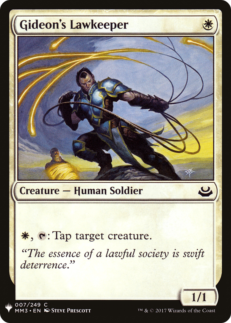 Image of Gideon's Lawkeeper [Mystery Booster]