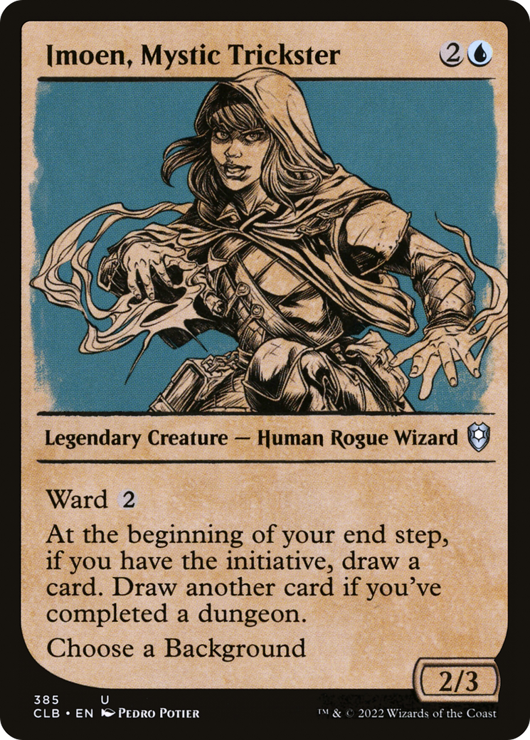 Image of Imoen, Mystic Trickster (Showcase) [Commander Legends: Battle for Baldur's Gate]