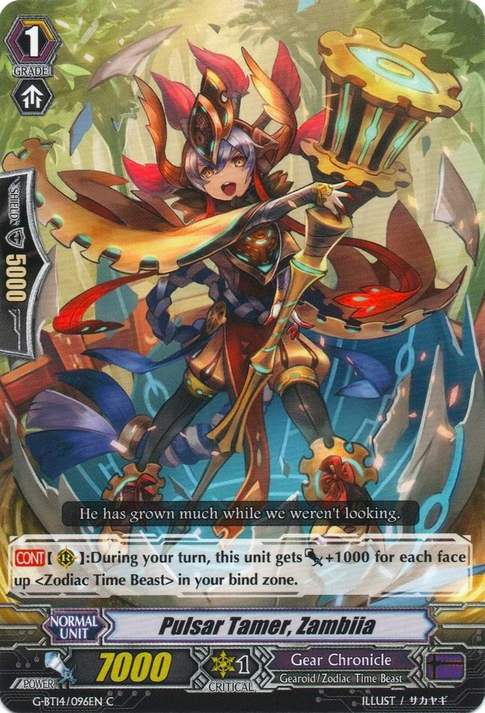 Image of Pulsar Tamer, Zambiia (G-BT14/096EN) [Divine Dragon Apocrypha]