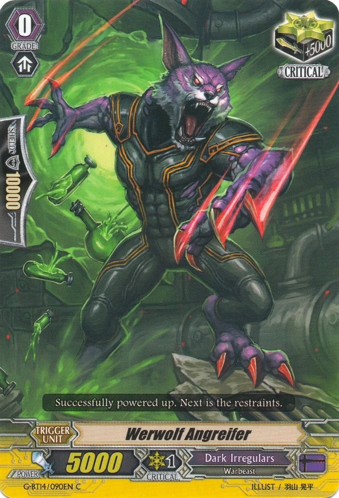 Image of Werwolf Angreifer (G-BT14/090EN) [Divine Dragon Apocrypha]