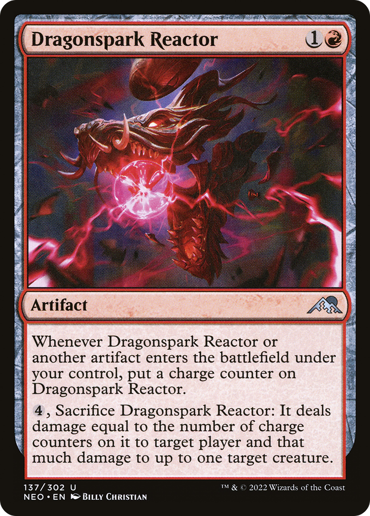 Image of Dragonspark Reactor [Kamigawa: Neon Dynasty]