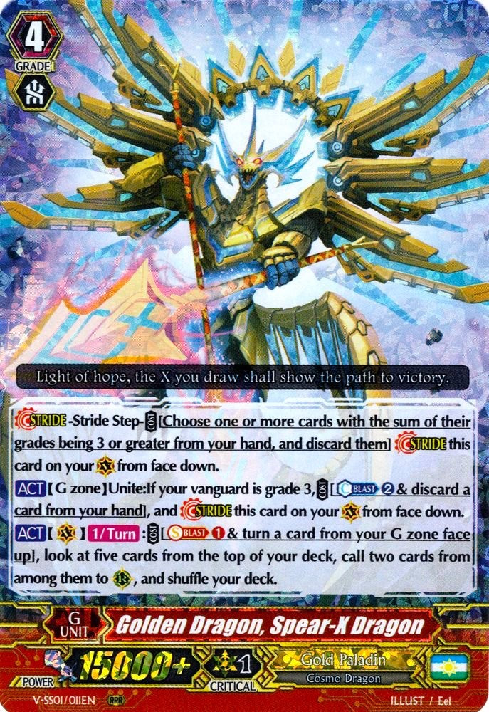 Image of Golden Dragon,ear-X Dragon (V-SS01/011EN) [Premium Collection 2019]