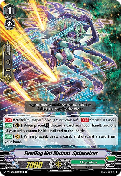 Image of Fowling Net Mutant,laseizer (V-EB09/033EN) [The Raging Tactics]
