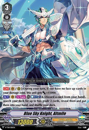 Image of Blue Sky Knight, Altmile (Parallel Foil) (V-TD11/001EN) [Altmile]