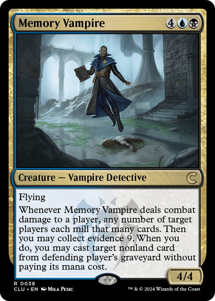 Image of Memory Vampire [Ravnica: Clue Edition]