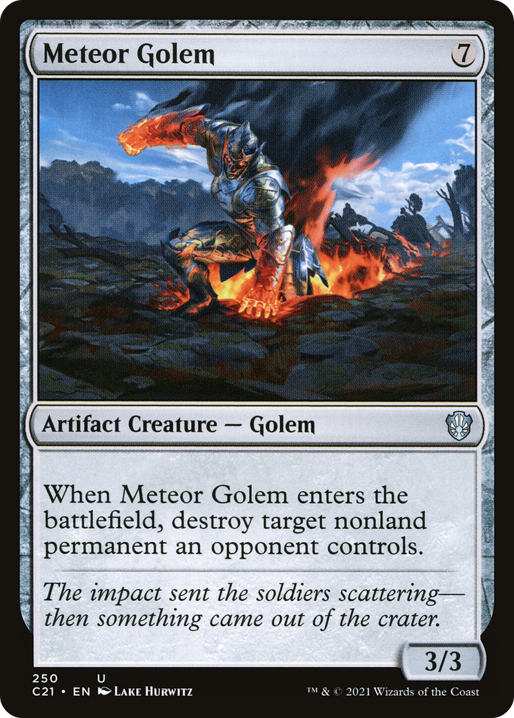 Image of Meteor Golem [Commander 2021]