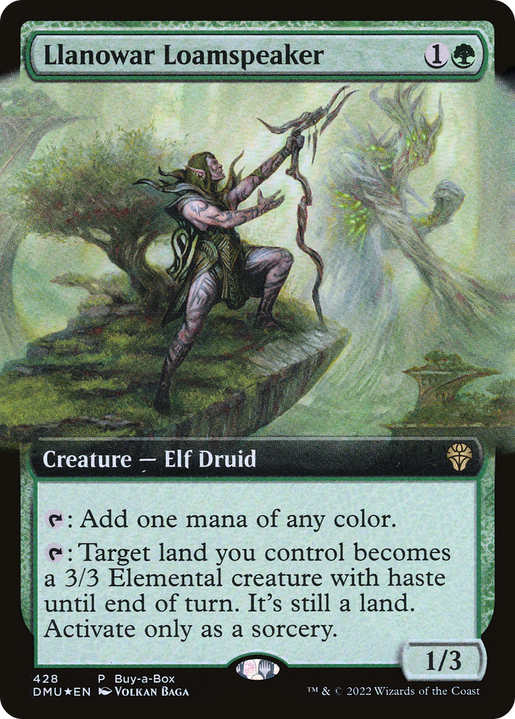 Image of Llanowar Loamspeaker (Buy-A-Box) [Dominaria United]