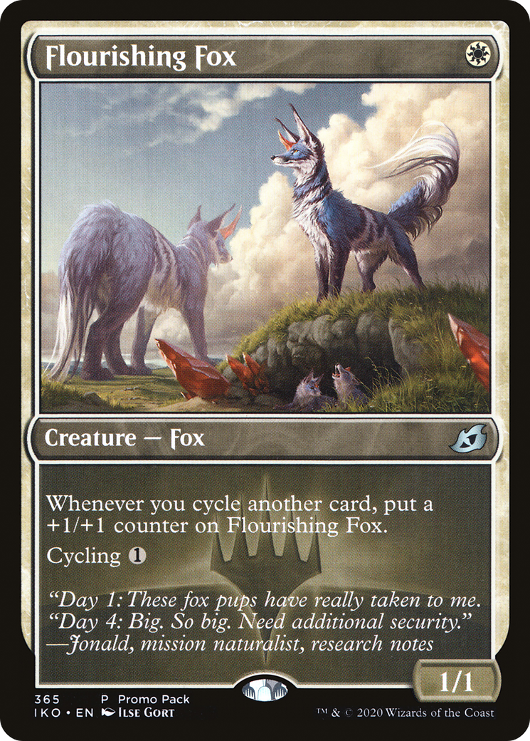 Image of Flourishing Fox (Promo Pack) [Ikoria: Lair of Behemoths Promos]