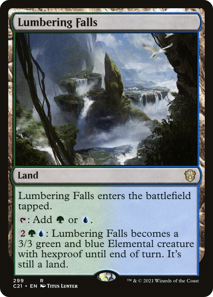 Image of Lumbering Falls [Commander 2021]