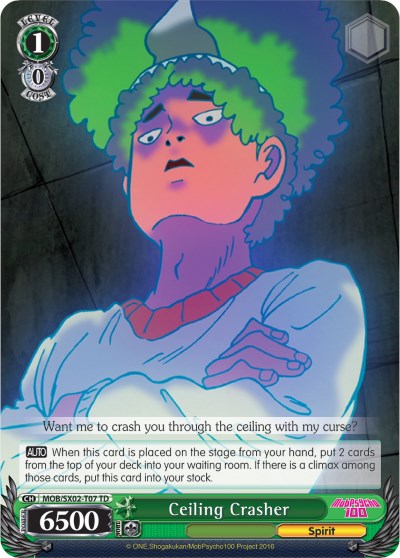 Image of Ceiling Crasher (MOB/SX02-T07 TD) [Mob Psycho 100]