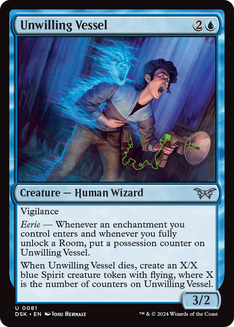 Image of Unwilling Vessel [Duskmourn: House of Horror]