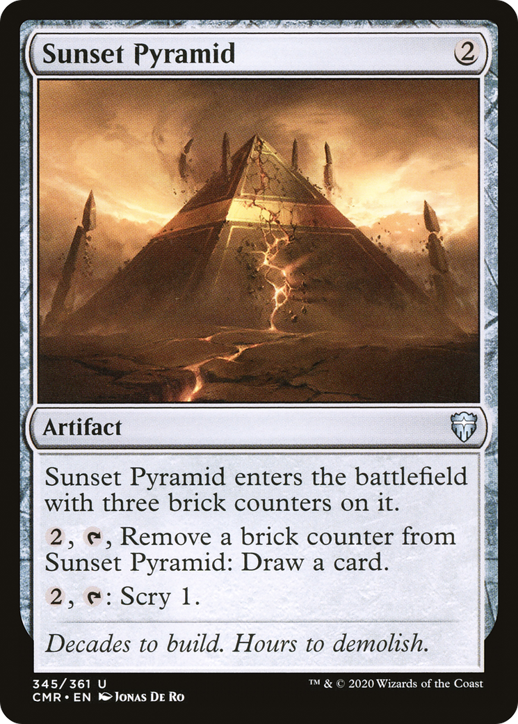 Image of Sunset Pyramid [Commander Legends]