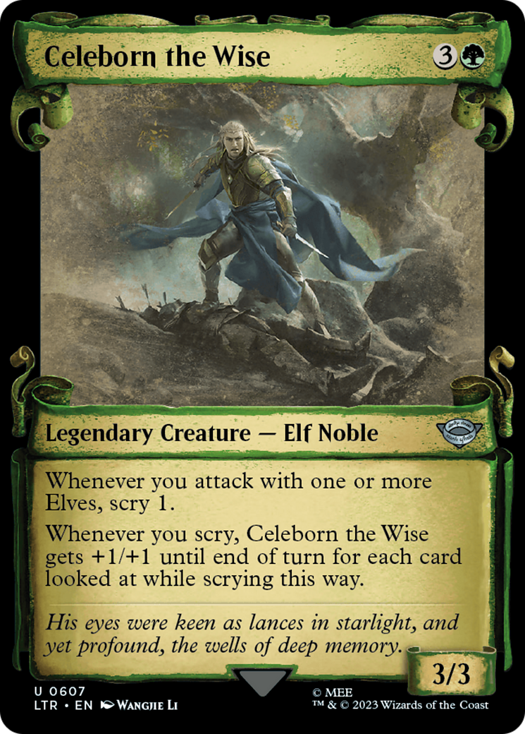 Image of Celeborn the Wise [The Lord of the Rings: Tales of Middle-Earth Showcase Scrolls]