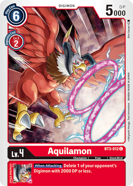 Image of Aquilamon [BT3-012] [Release Special Booster Ver.1.5]