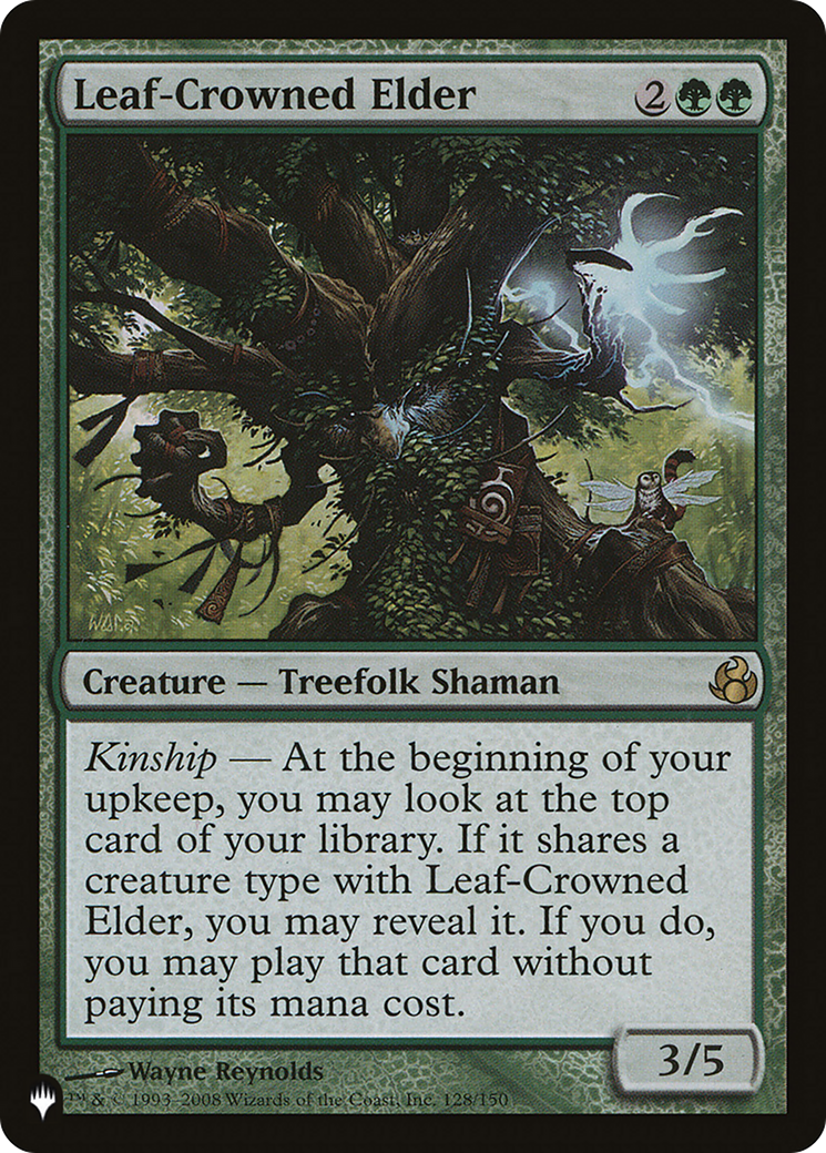 Image of Leaf-Crowned Elder [The List]