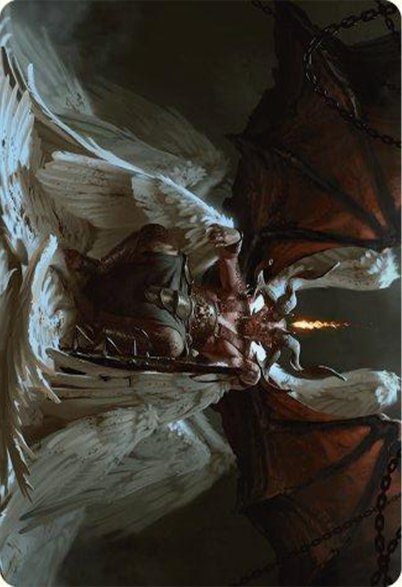 Image of Shilgengar, Sire of Famine Art Card [Modern Horizons 3 Art Series]
