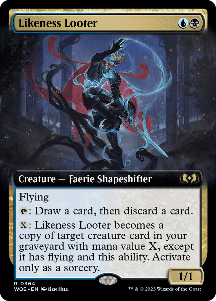 Image of Likeness Looter (Extended Art) [Wilds of Eldraine]