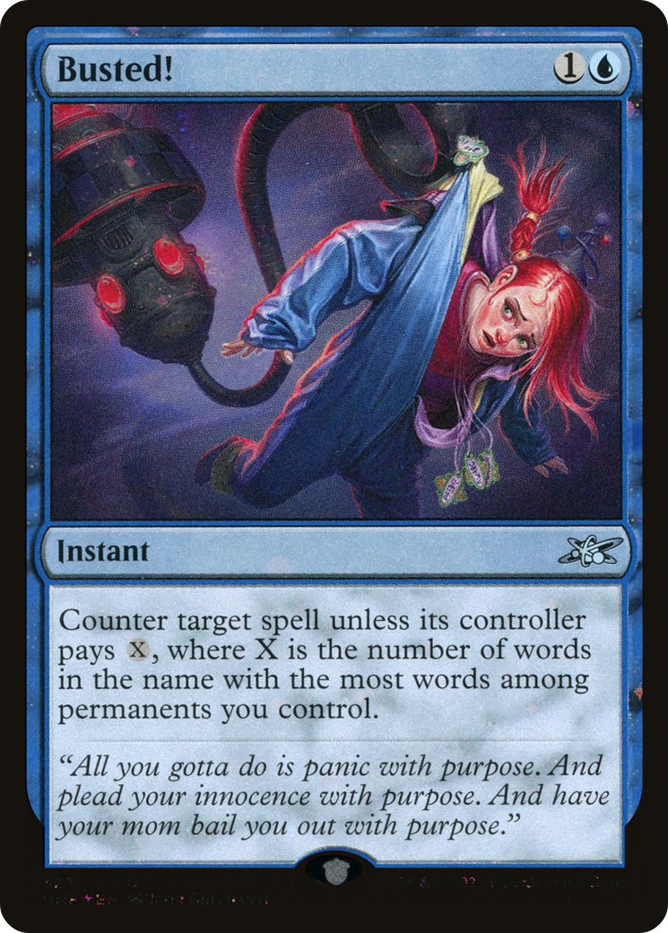 Image of Busted! (Galaxy Foil) [Unfinity]