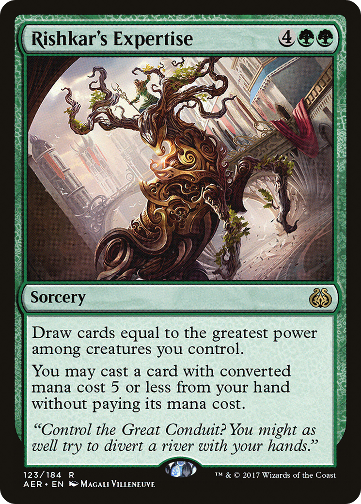 Image of Rishkar's Expertise [Aether Revolt]
