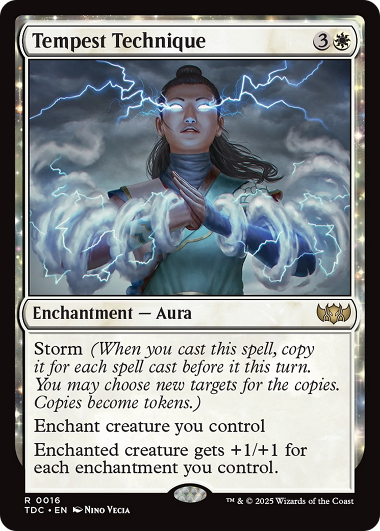 Image of Tempest Technique [Tarkir: Dragonstorm Commander]
