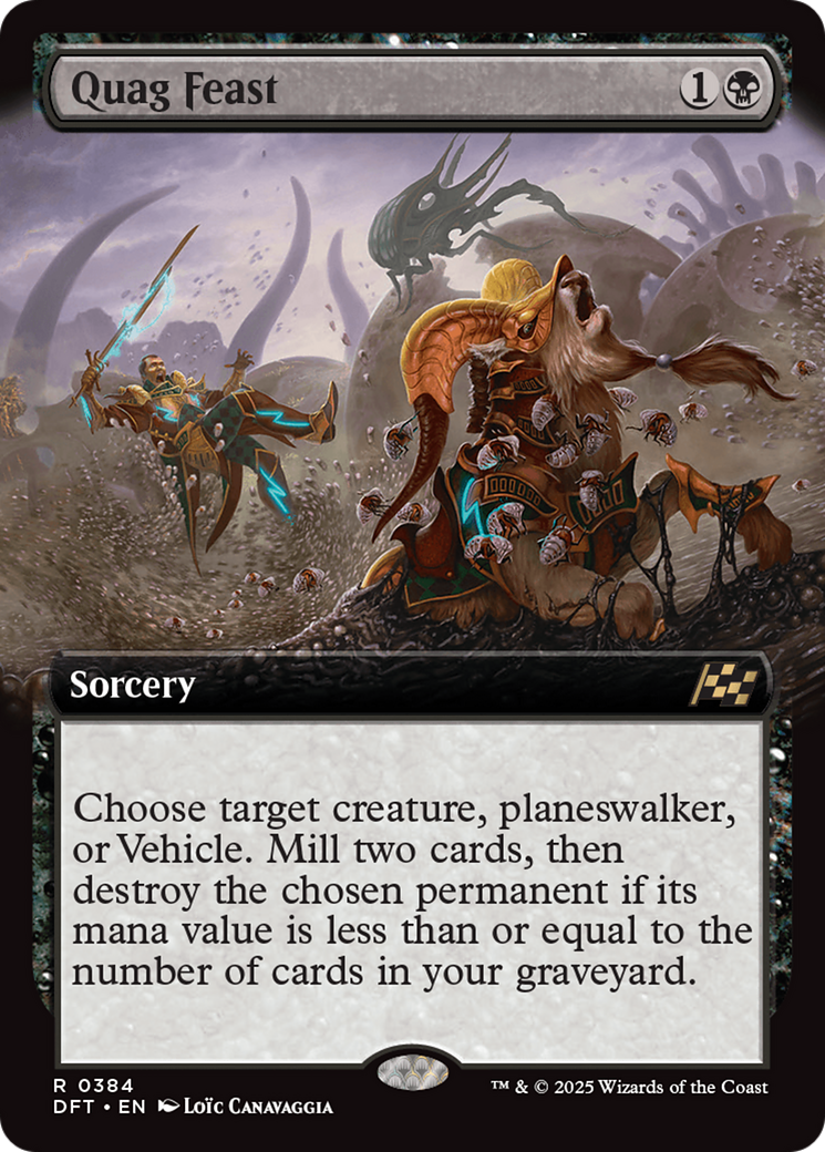 Image of Quag Feast (Extended Art) [Aetherdrift]