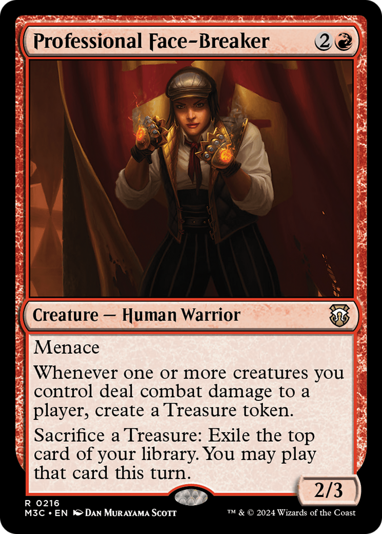 Image of Professional Face-Breaker [Modern Horizons 3 Commander]
