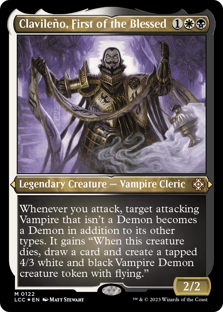 Image of Clavileno, First of the Blessed (Display Commander) [The Lost Caverns of Ixalan Commander]