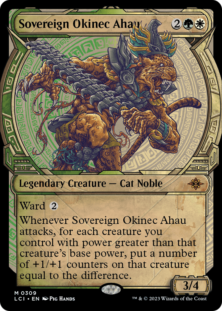 Image of Sovereign Okinec Ahau (Showcase) [The Lost Caverns of Ixalan]