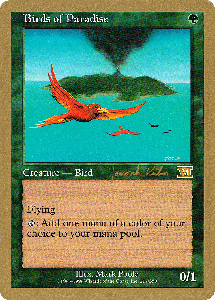 Image of Birds of Paradise (Janosch Kuhn) [World Championship Decks 2000]