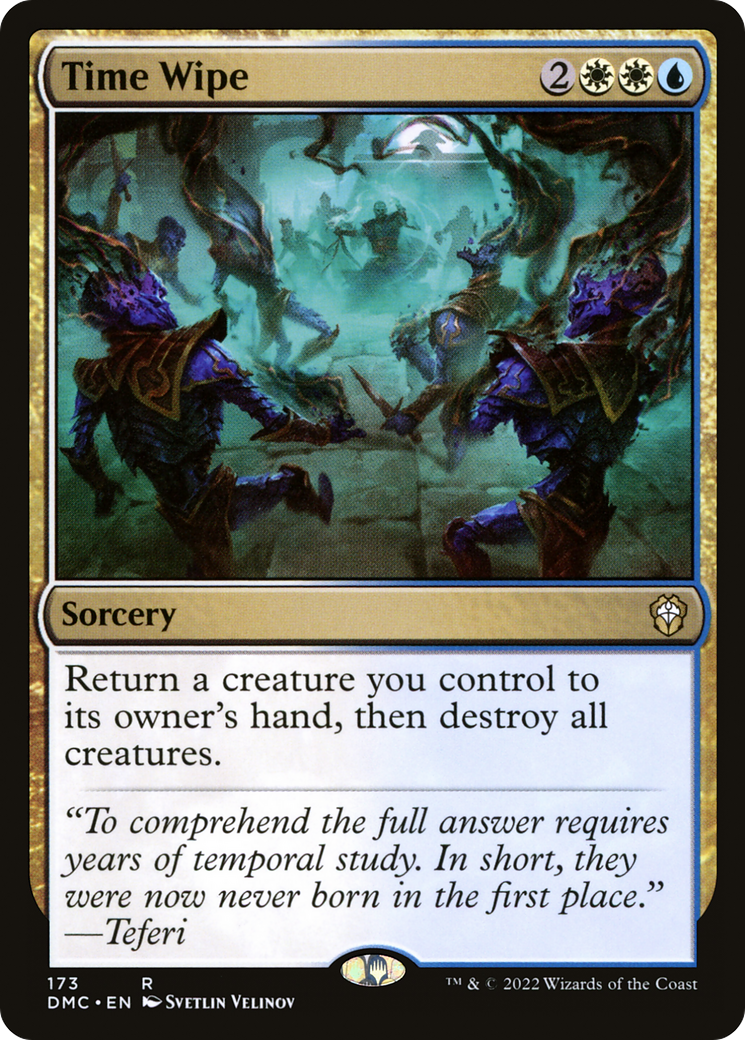 Image of Time Wipe [Dominaria United Commander]