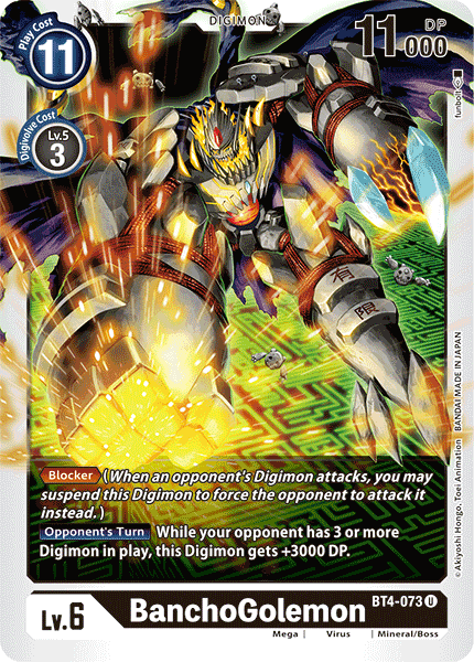 Image of BanchoGolemon [BT4-073] [Great Legend]