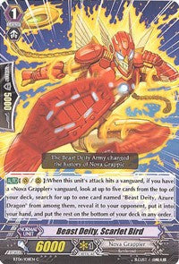Image of Beast Deity, Scarlet Bird (BT06/108EN) [Breaker of Limits]