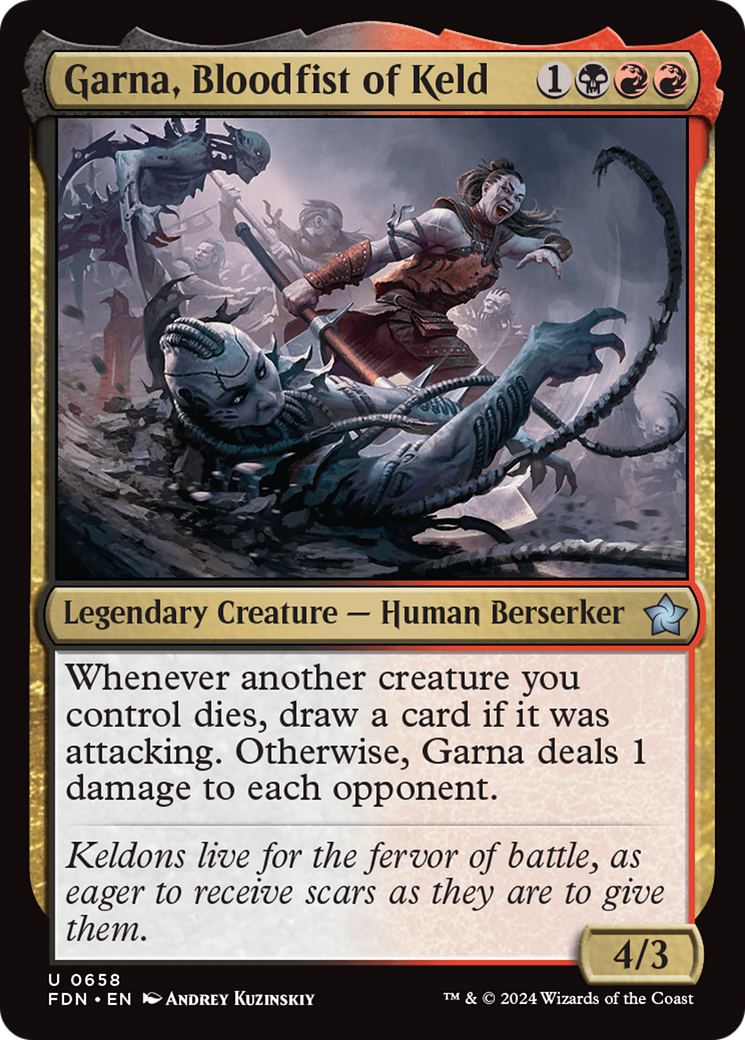Image of Garna, Bloodfist of Keld [Foundations]