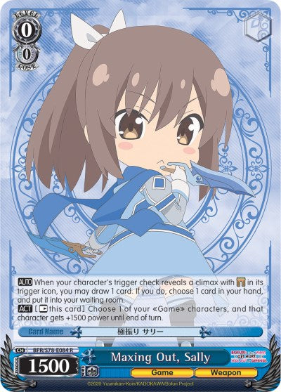 Image of Maxing Out, Sally (BFR/S78-E084 R) [BOFURI: I Don't Want to Get Hurt, so I'll Max Out My Defense]