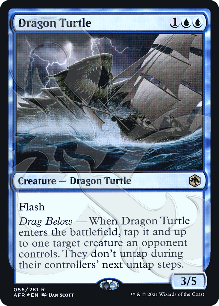 Image of Dragon Turtle (Ampersand Promo) [Dungeons & Dragons: Adventures in the Forgotten Realms Promos]